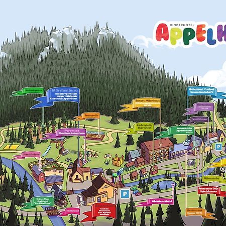 Kinderhotel Appelhof Mürzsteg エクステリア 写真
